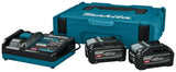 Makita STARTSET XGT DC40RA / 2X BL4040F        IN MBOX 1