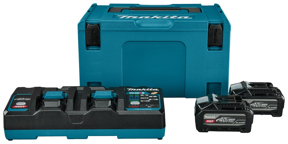 Makita Makita XGT DC40RB Startset 2x BL4040F accu's - 1911D8-0