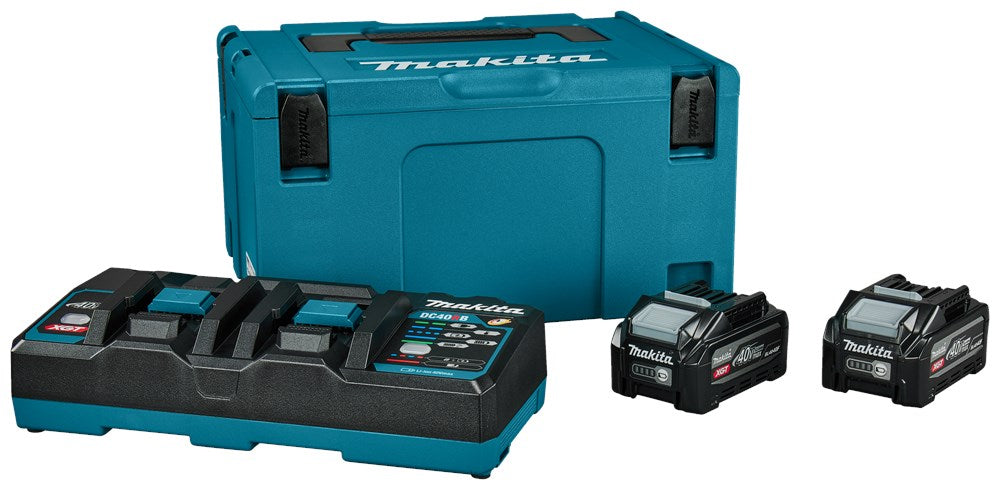 Makita Makita XGT DC40RB Startset 2x BL4040F accu's - 1911D8-0