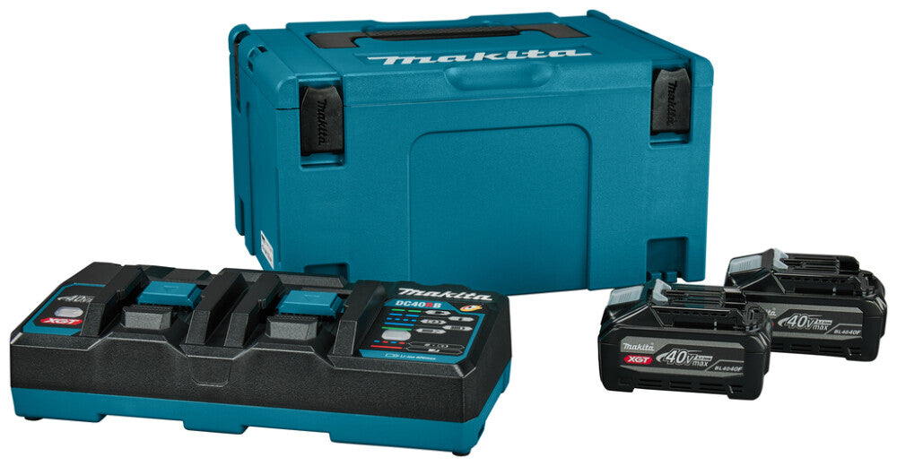 Makita Makita XGT DC40RB Startset 2x BL4040F accu's - 1911D8-0