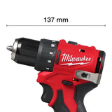 MILWAUKEE® M12 BLDDRC-203C M12 FUEL COMPACTE       BOORSCHROEFMACHINE