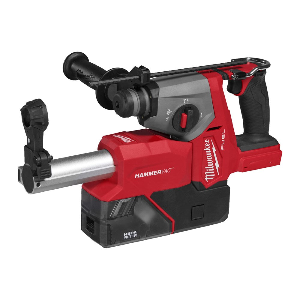 MILWAUKEE® M18 FHACDDE-0C M18 FUEL COMPACT HAMER   SDS+ 16MM + SPECIALE STOFZUIGER - IN2