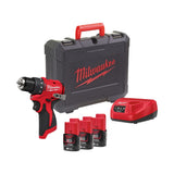 MILWAUKEE® M12 BLDDRC-203C M12 FUEL COMPACTE       BOORSCHROEFMACHINE
