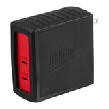 MILWAUKEE® TC-USBC100 DUBBELE USB-C ADAPTOR        100W+20W