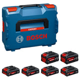 Bosch EXPERT EXBA18V 4×4,0Ah + 2×8,0Ah Accupack in L-Boxx - 1600A0373G