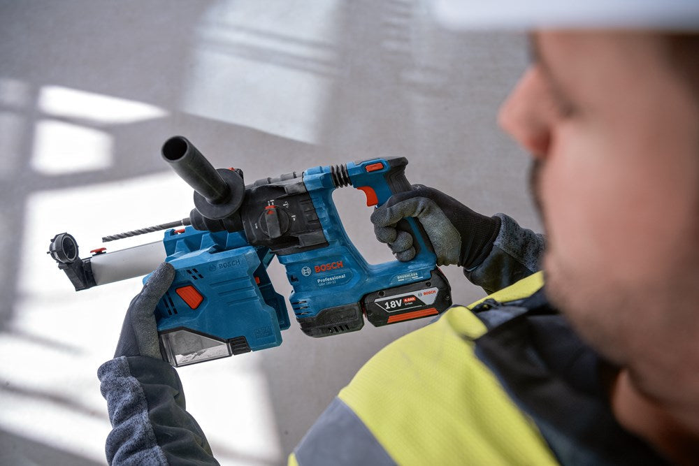 Bosch Combiset 18V-Set met 3 machines: GSR + GWS + GBH + 3x4,0Ah + GAL 18V-40