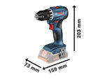 Bosch Combiset 18V-Set met 3 machines: GSR + GWS + GBH + 3x4,0Ah + GAL 18V-40