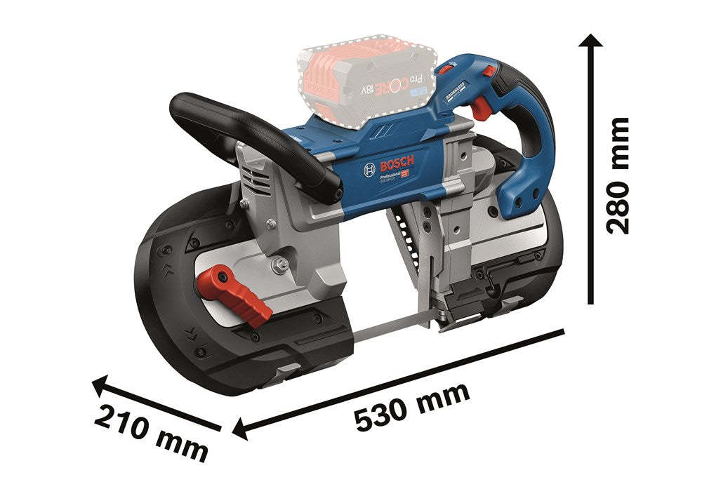 Bosch GCB 18V-127 SOLO DOOS ACCUBANDZAAG
