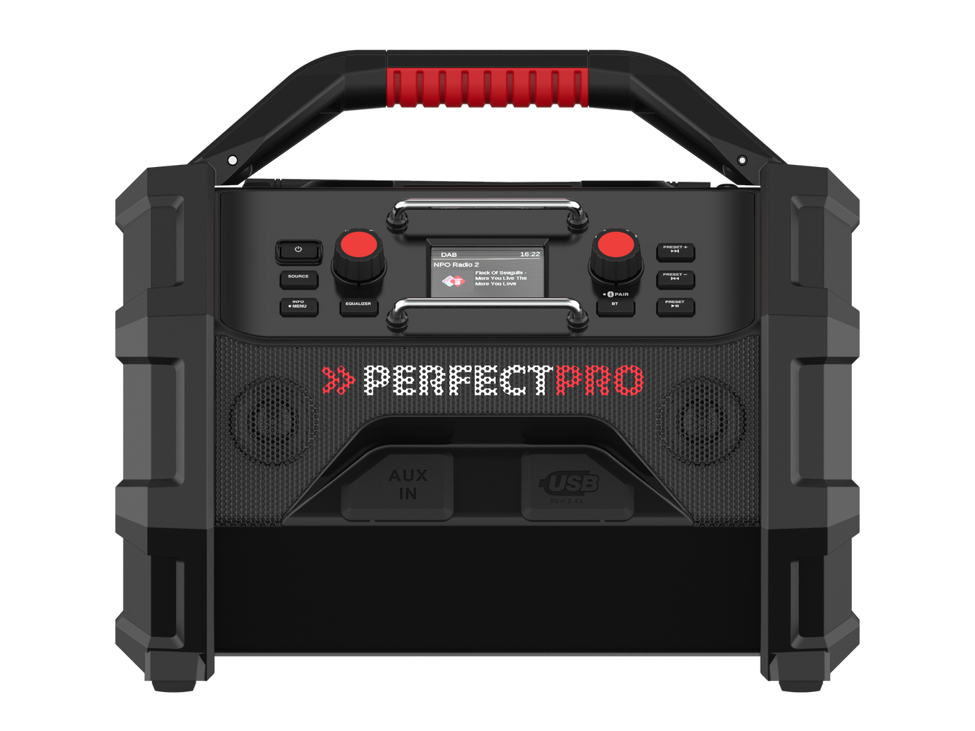 PerfectPro OCT-18V Rocktagon Bouwradio 18V