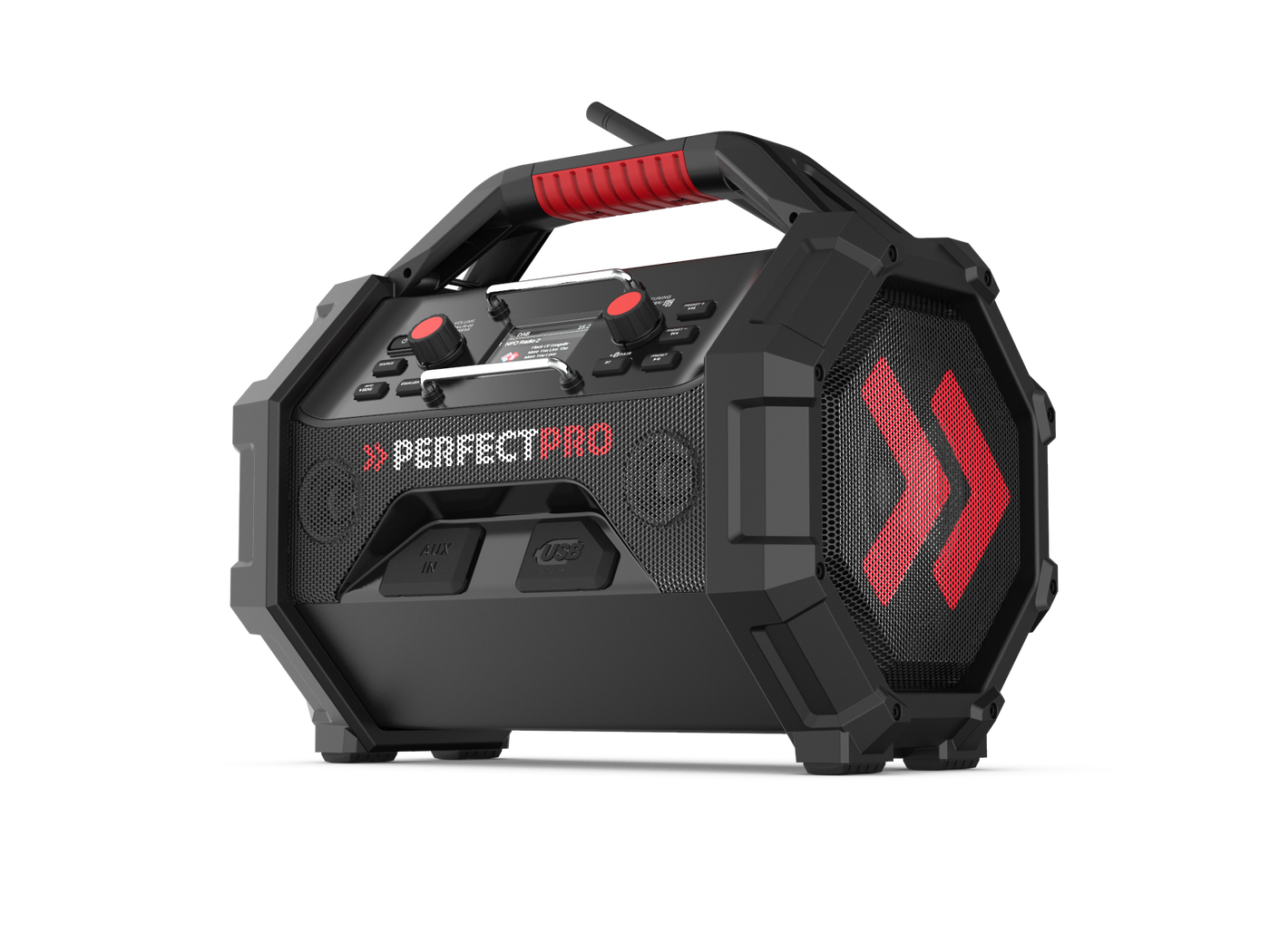 PerfectPro OCT-18V Rocktagon Bouwradio 18V