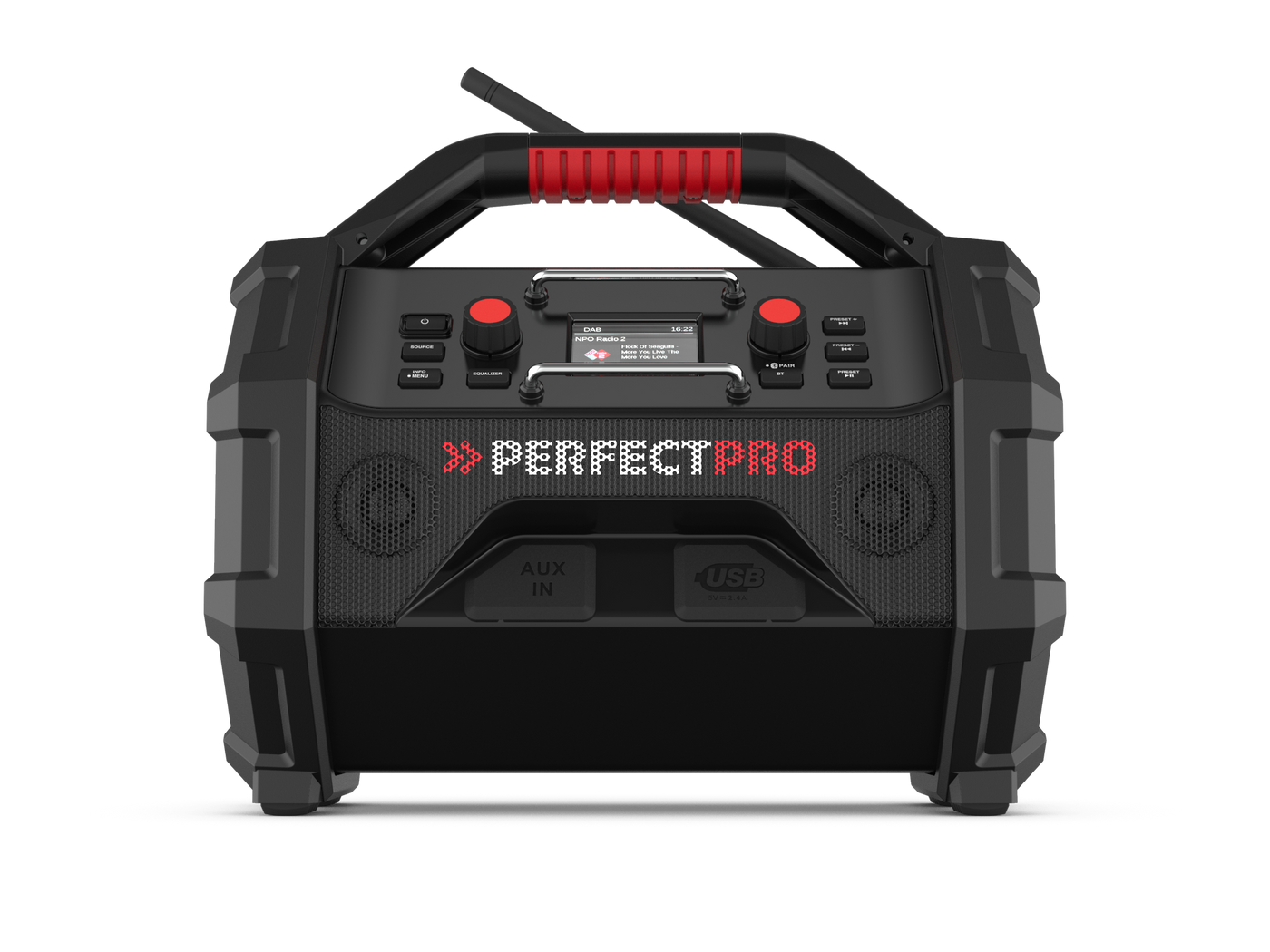 PerfectPro OCT-18V Rocktagon Bouwradio 18V