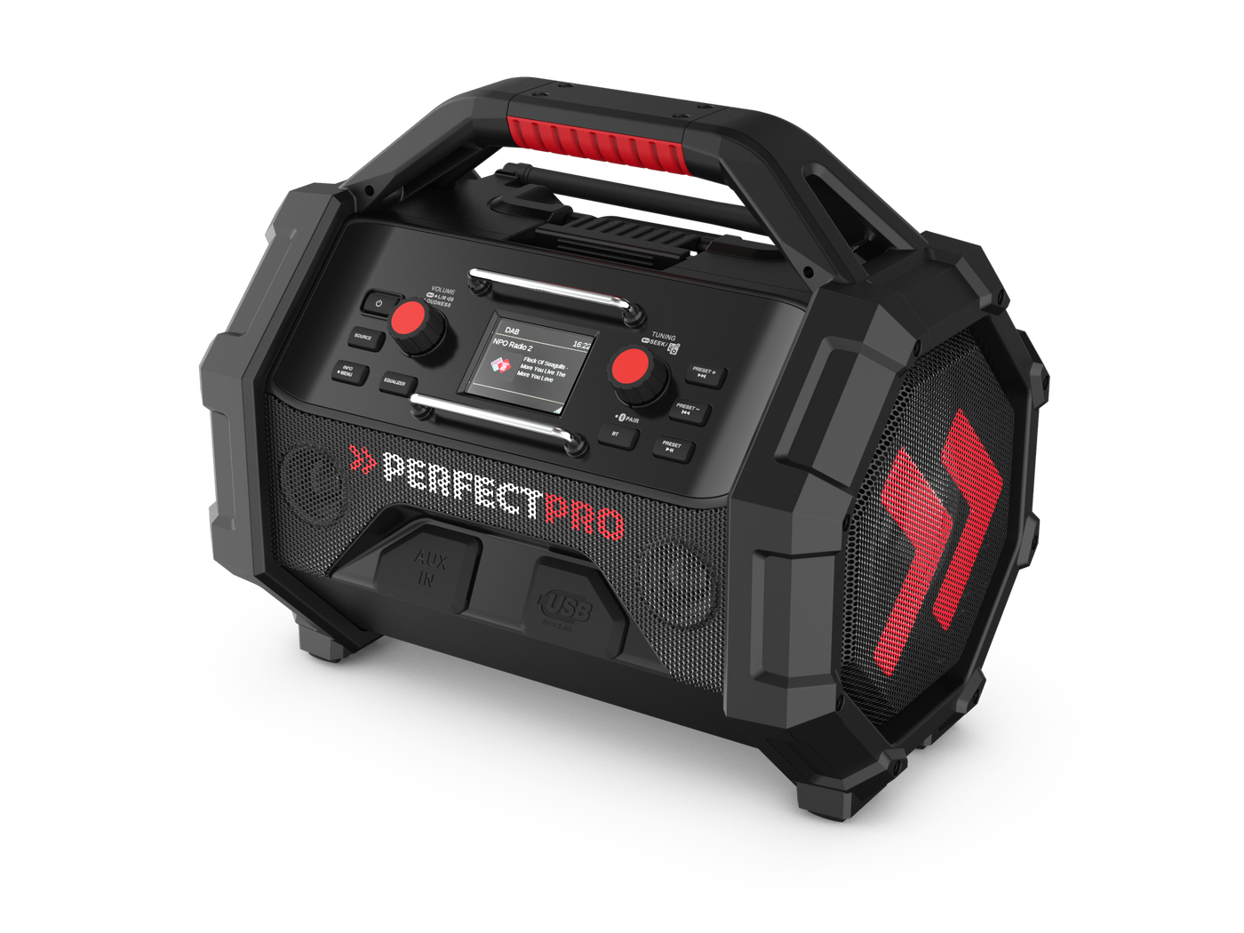 PerfectPro OCT-18V Rocktagon Bouwradio 18V