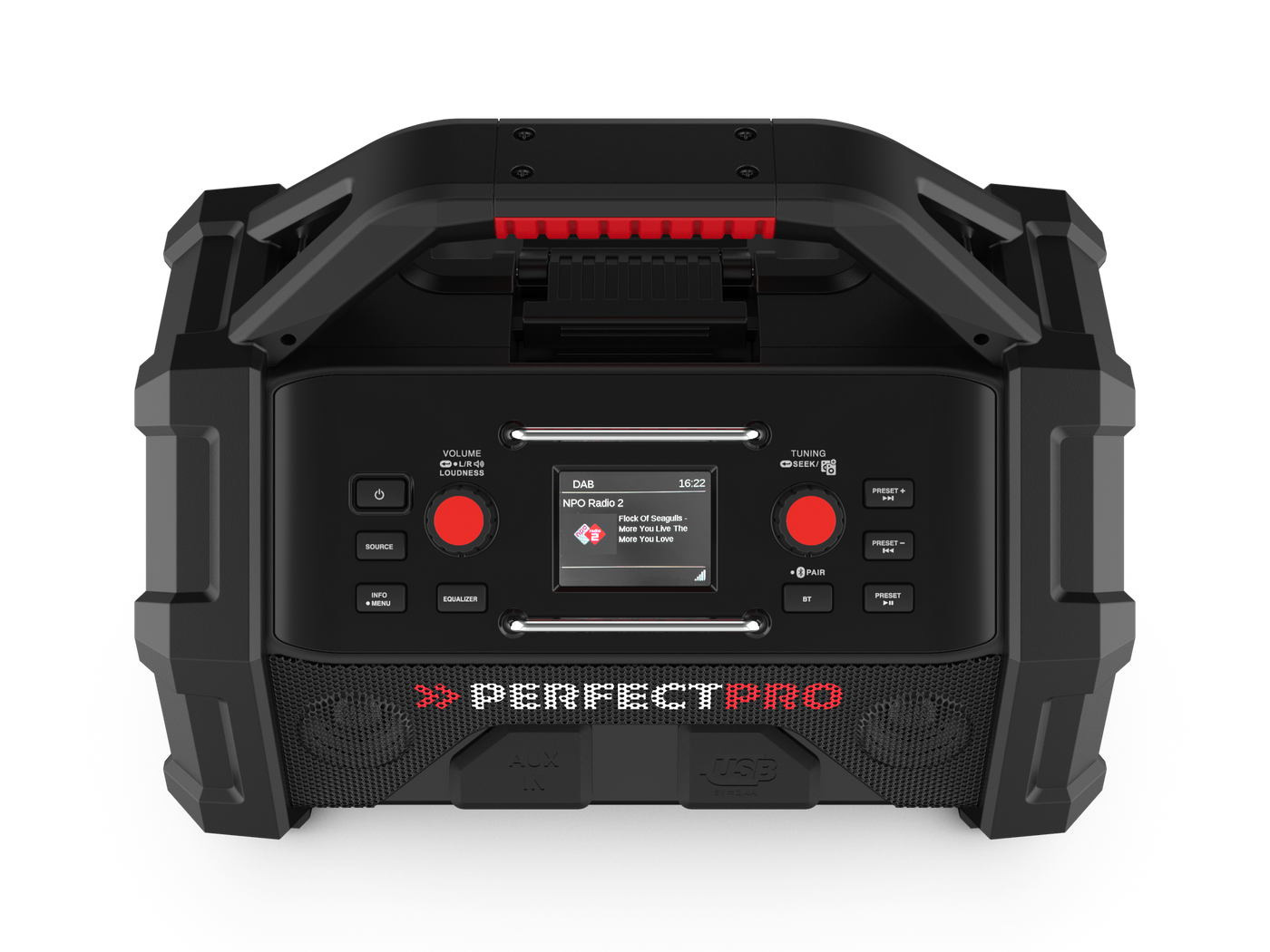 PerfectPro OCT-18V Rocktagon Bouwradio 18V