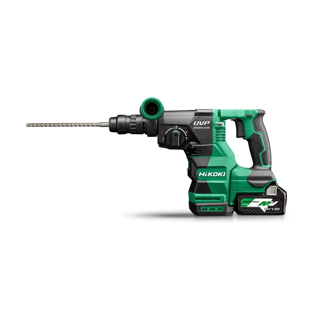 HiKOKI DH3628DC WRZ SDS-Plus MultiVolt 36V Accu Combihamer 2x2,5Ah in HSC IV koffer