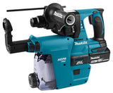 Makita DHR242RTJW Boorhamer 5,0Ah 2st 18V 24mm Stofafzuiging