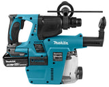 Makita DHR242RTJW Boorhamer 5,0Ah 2st 18V 24mm Stofafzuiging