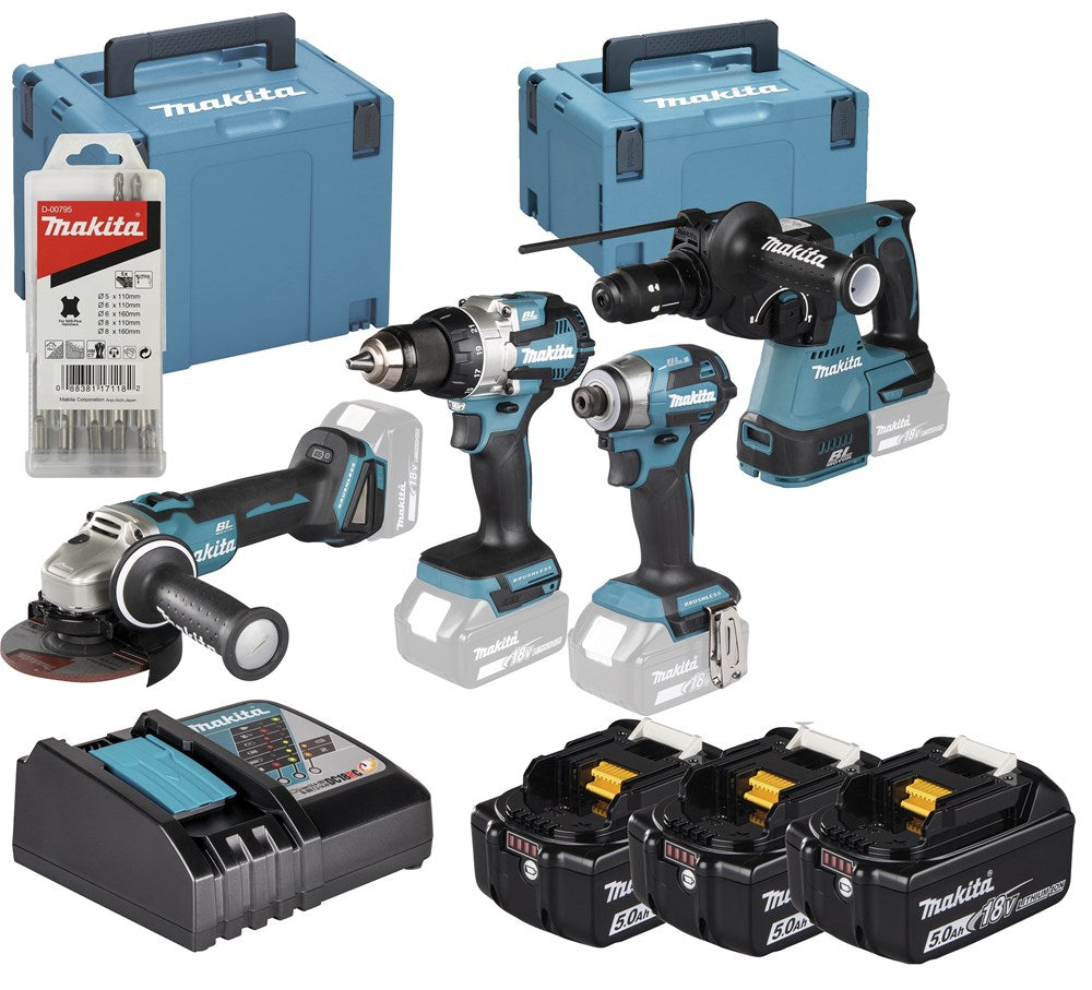 MAKITA DLX4196JX1 18V COMBISET