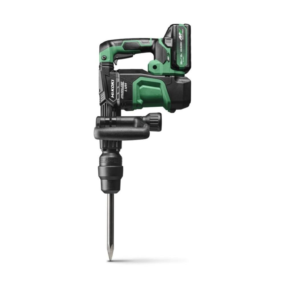 HiKOKI H3641DA WAZ ACCU BREEKHAMER SDS-MAX 36V 2X MV-B 36V 4,0AH/18V 8,0AH IN KOFFER