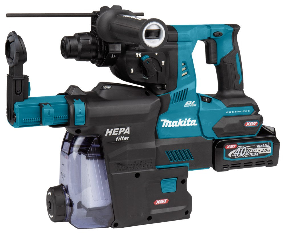 Makita HR003GM202 XGT 40V Max Combihamer 2x4Ah in Mbox