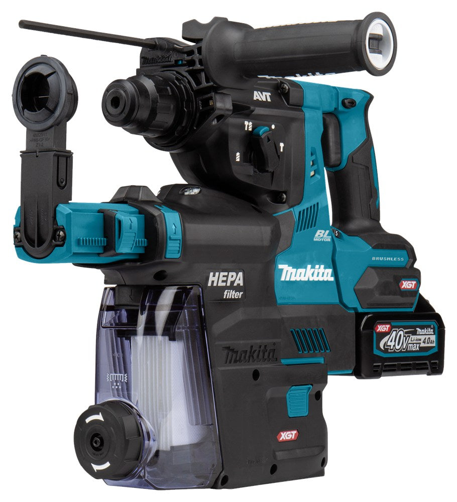Makita HR003GM202 XGT 40V Max Combihamer 2x4Ah in Mbox
