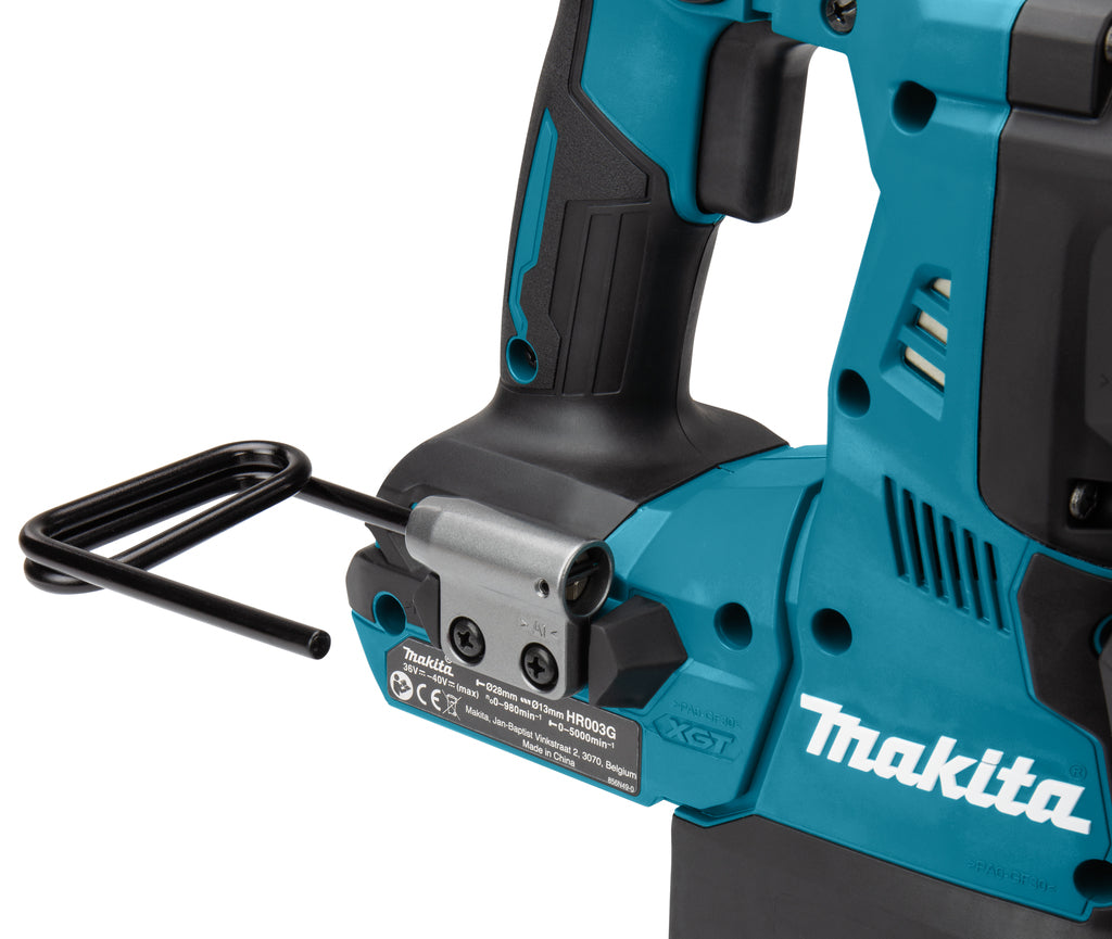Makita HR003GZ02 XGT 40V Max Combihamer in Doos met Stofafzuiging
