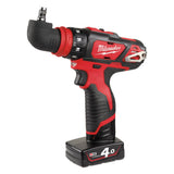 MILWAUKEE® M12 BDDXKIT-202C M12 FUEL SUBCOMPACTE   BOORSCHROEFMACHINE