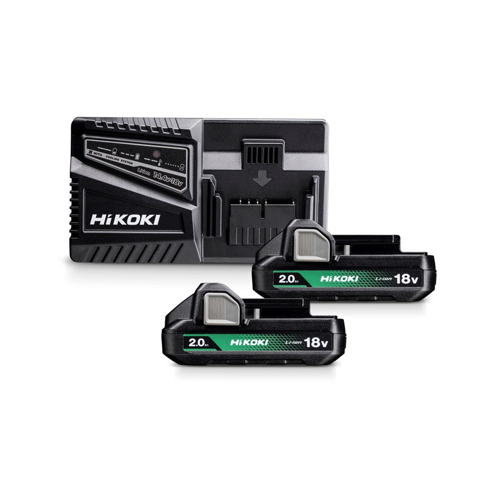 HIKOKI UC18YFSLWFZ POWERPACK 18V        LADER UC18YFSL, 2x BSL1820M