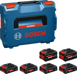 Bosch EXPERT EXBA18V 4×4,0Ah + 2×8,0Ah Accupack in L-Boxx - 1600A0373G