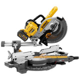 DeWalt DCS727T2-QW 54V XR Flexvolt Afkort- en Verstekzaag 250mm (accu afkortzaag)