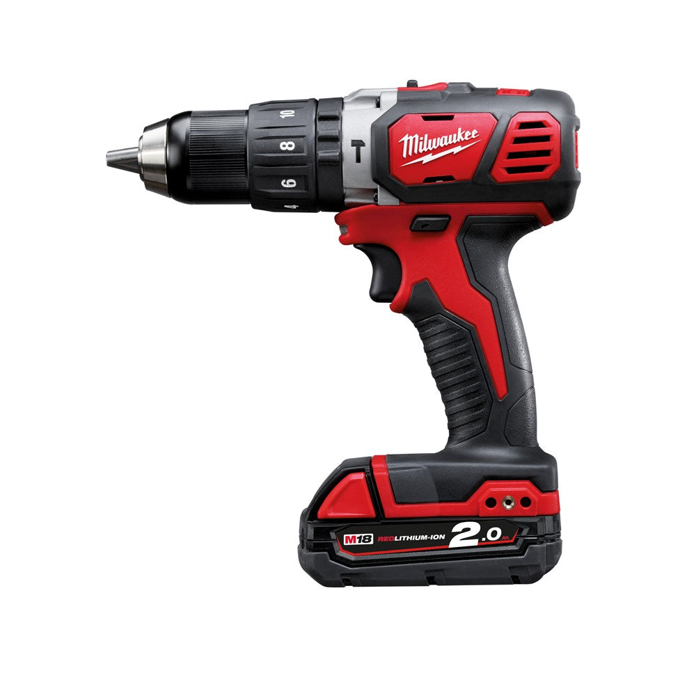 Milwaukee M18 BPD-202C Li-Ion accu-compactslagboormachine (accu boormachine) (accu klopboormachine)