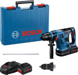 Bosch GBH 18V-34 CF Accu boorhamer C&G in Koffer met 2x 8,0Ah accu's - 0611914002