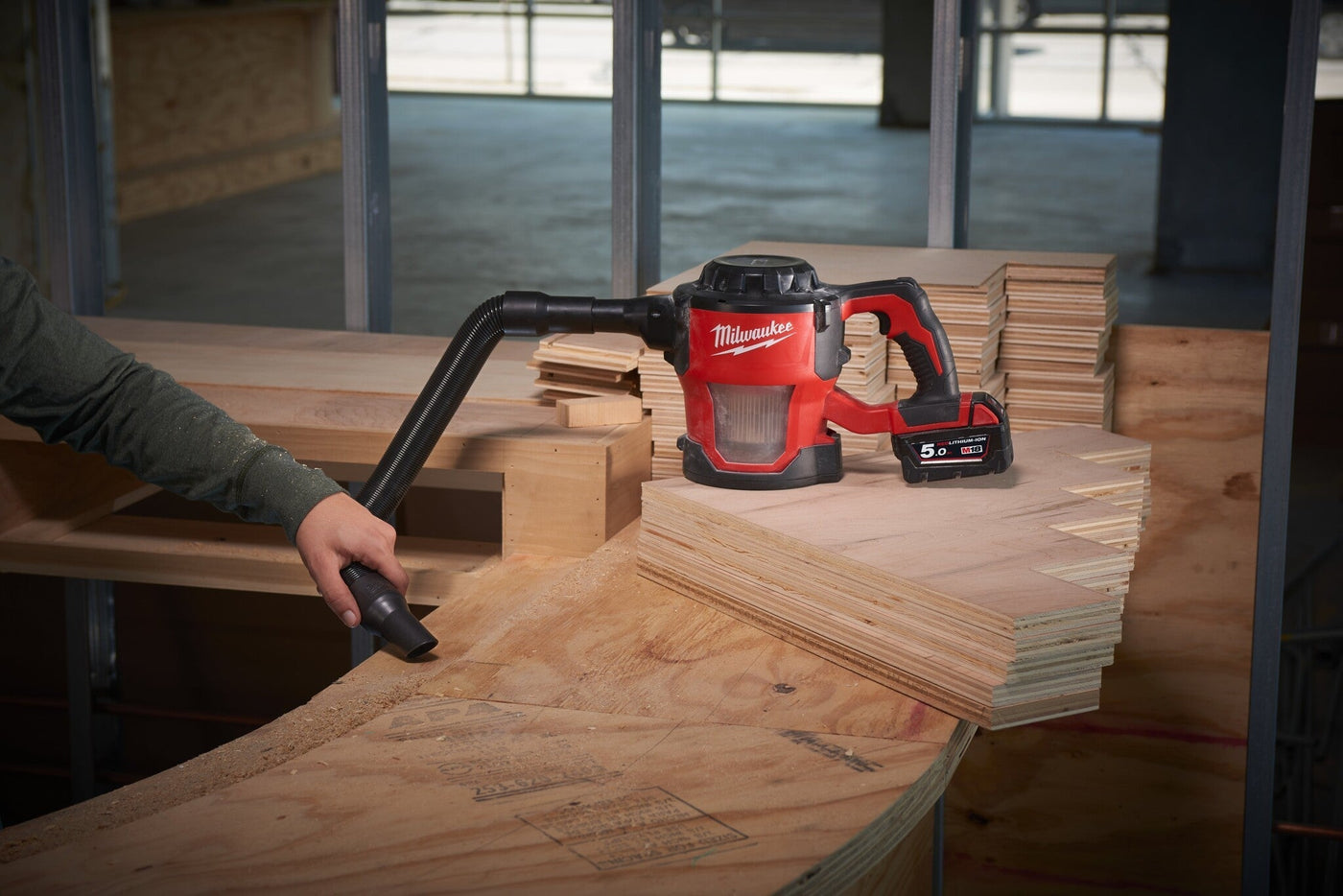 Milwaukee M18 CV-0 Handstofzuiger