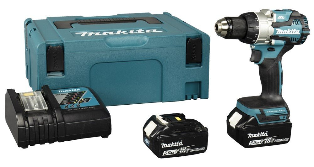 Makita DDF489RTJ 18V Boor-/schroefmachine (accu boormachine)