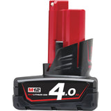 Milwaukee M12 B4 Accu Li-Ion - 4932430065