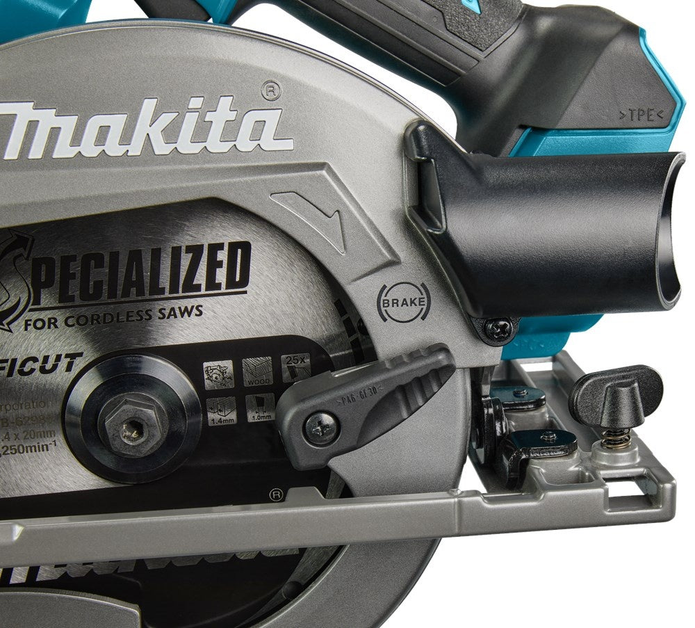 Makita HS012GZ 40 V Max Cirkelzaag 165 mm (accu cirkelzaag)