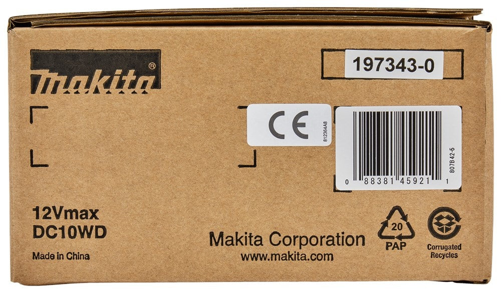 Makita Oplader DC10WD 12V-Max - 197343-0