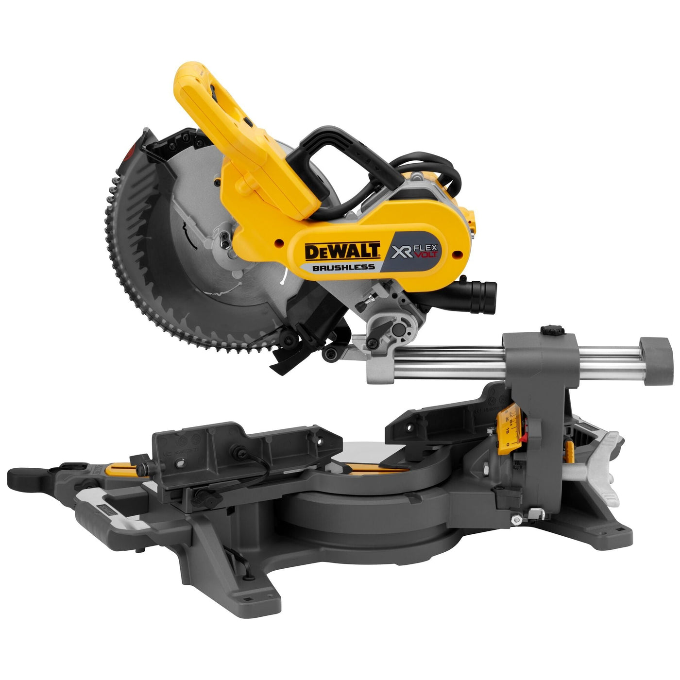 DeWalt DCS727N-XJ 54V XR Flexvolt Afkort/Verstekzaag 250mm (accu afkortzaag)
