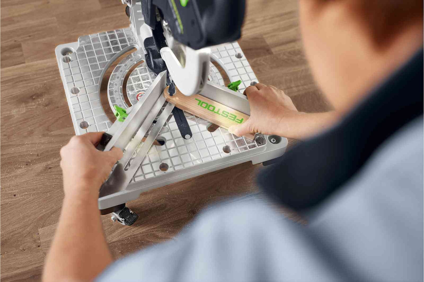 Festool Accu-Plintenzaagmachine SYMC 70 EB-Basic - 577424 (accu afkortzaag)