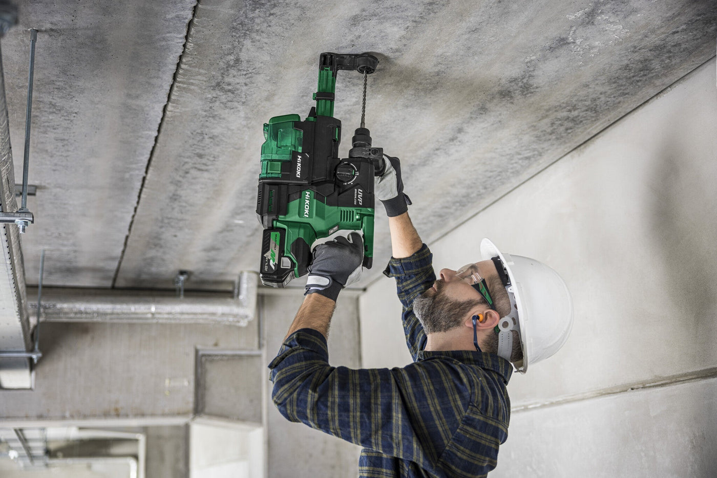 HiKOKI DH3628DAW3Z Accu Boor-Breekhamer - 36V - 3,2 J