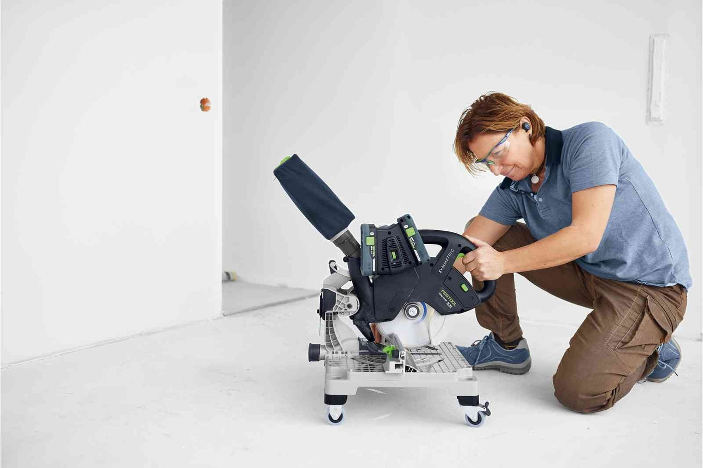 Festool Accu-Plintenzaagmachine SYMC 70 4,0 EBI-Plus - 577464 (accu afkortzaag)