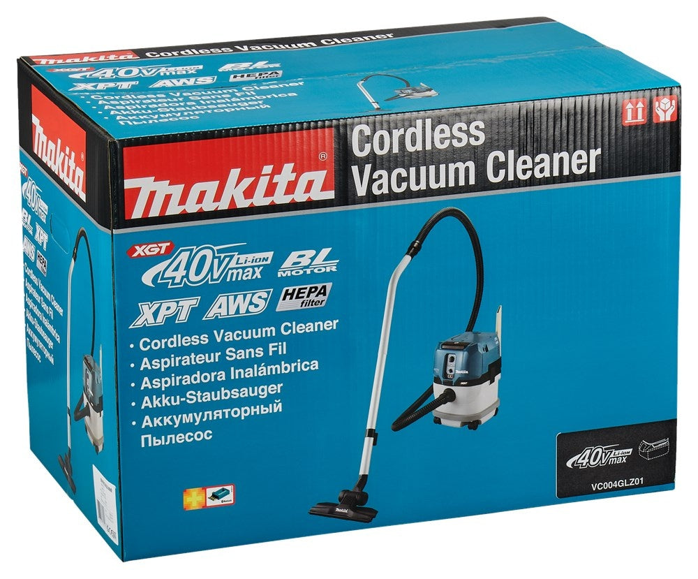 Makita VC004GLT21 40 V Max bouwstofzuiger