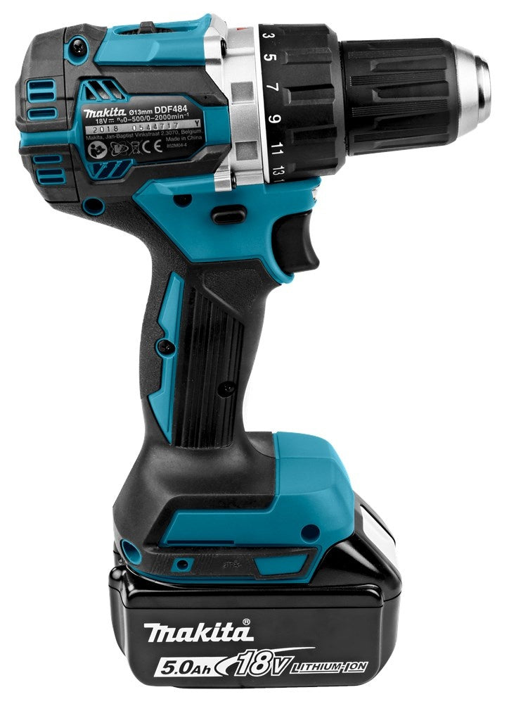 Makita DDF484RTJ 18V Boor-/schroefmachine