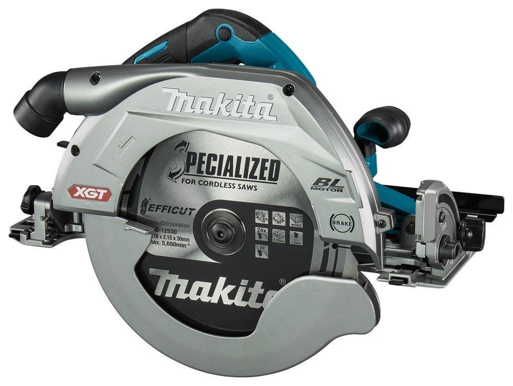 Makita HS011GT201 40 V Max Cirkelzaag 270 mm (accu cirkelzaag)