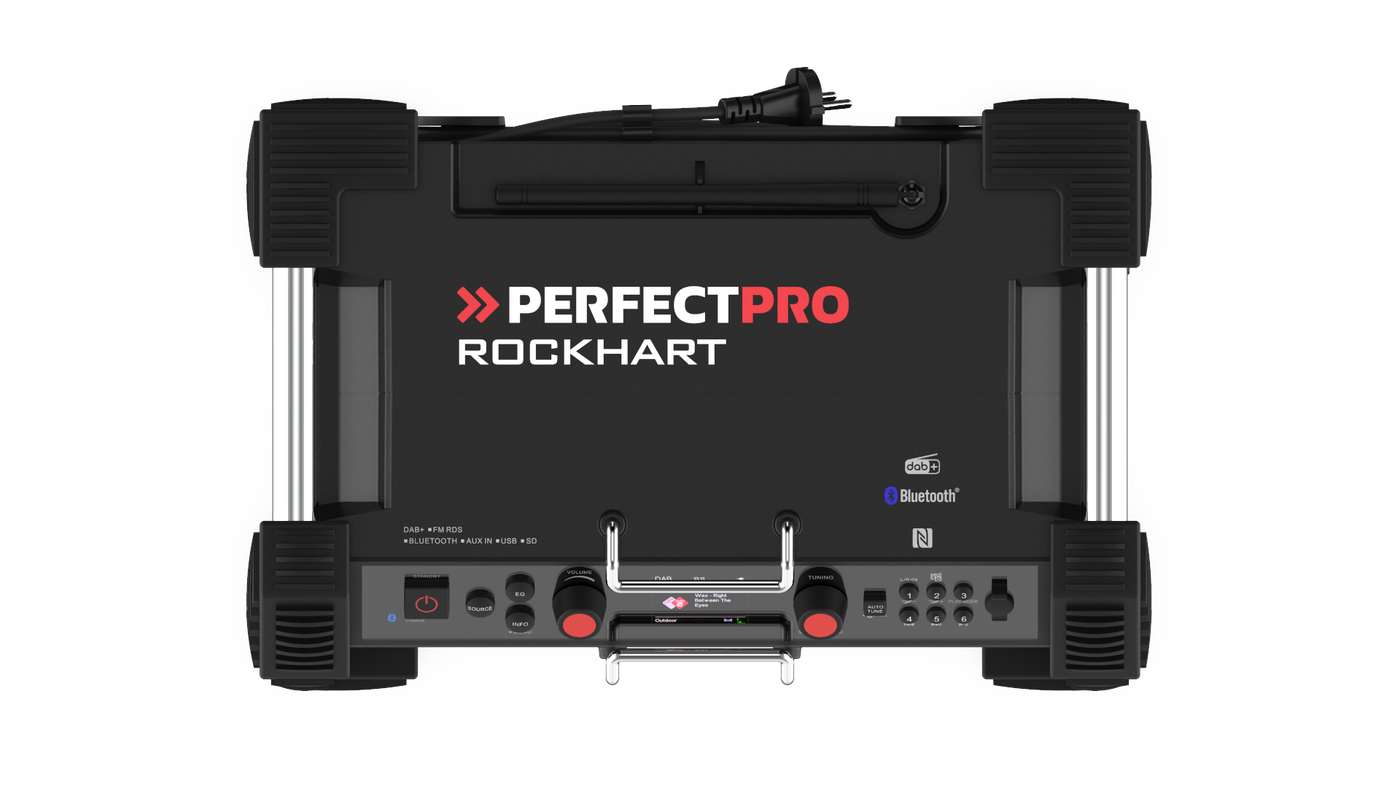 PerfectPro Rockhart RH4 - Bluetooth - DAB+