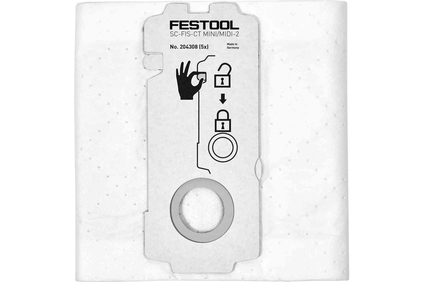 Festool Accu-Stofafzuiger CTLC MIDI I-Basic - 577066