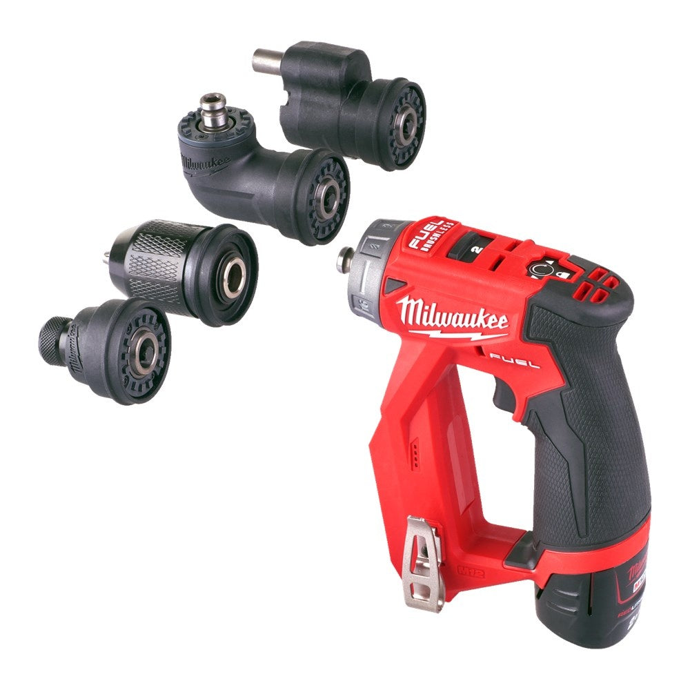 Milwaukee M12 FDDXKIT-202X Installatie Boor-schroefmachine 12V (accu boormachine)