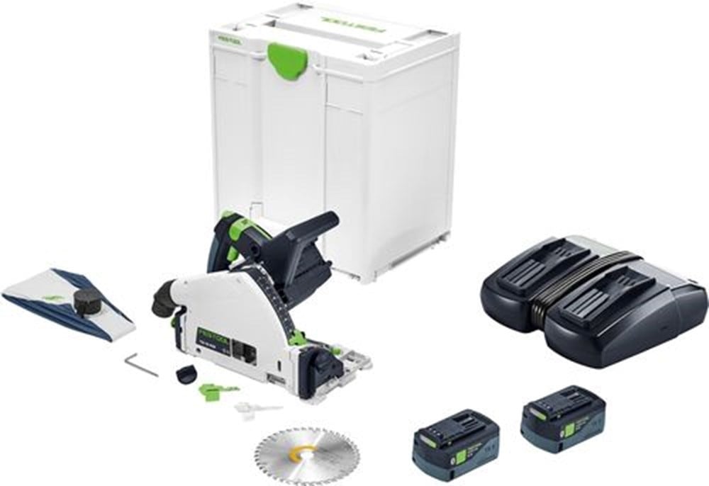 Festool TSC 55 5,0 KEBI-Plus/XL Accu Invalcirkelzaag - 577342 (accu cirkelzaag)