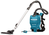 Makita DVC261ZX22 2x18 V Rugstofzuiger voor schoonmaak
