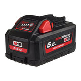 Milwaukee M18 FPP4C-555T Powerpack met 4 machines 18V - 1x5,0Ah/2x5,5Ah Li-Ion - in Packout Trolley