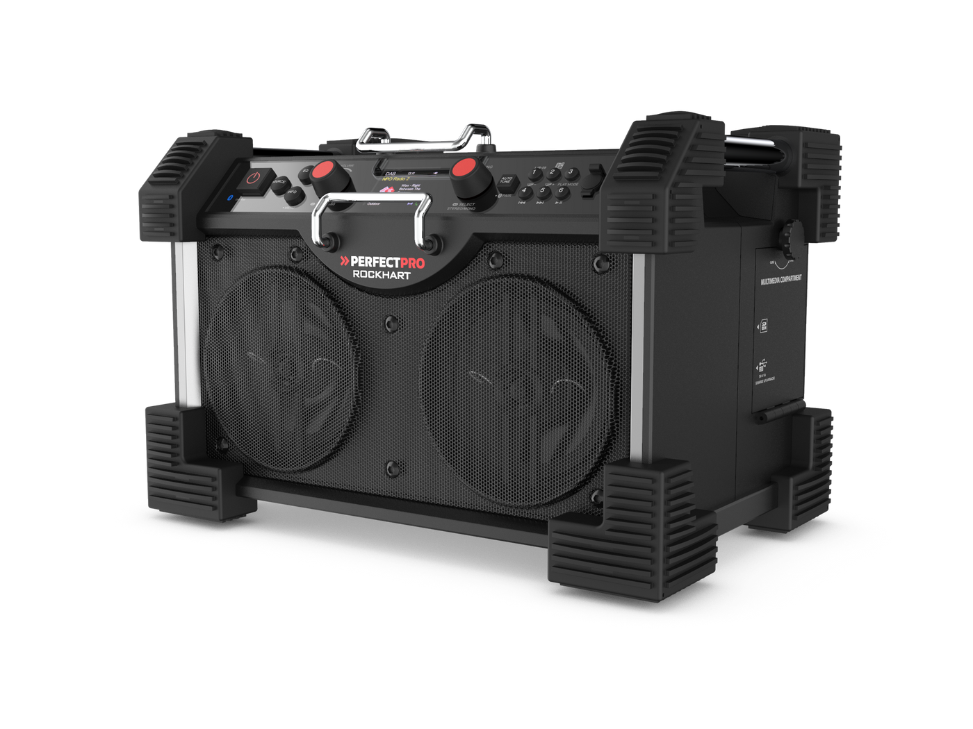 PerfectPro Rockhart RH4 - Bluetooth - DAB+